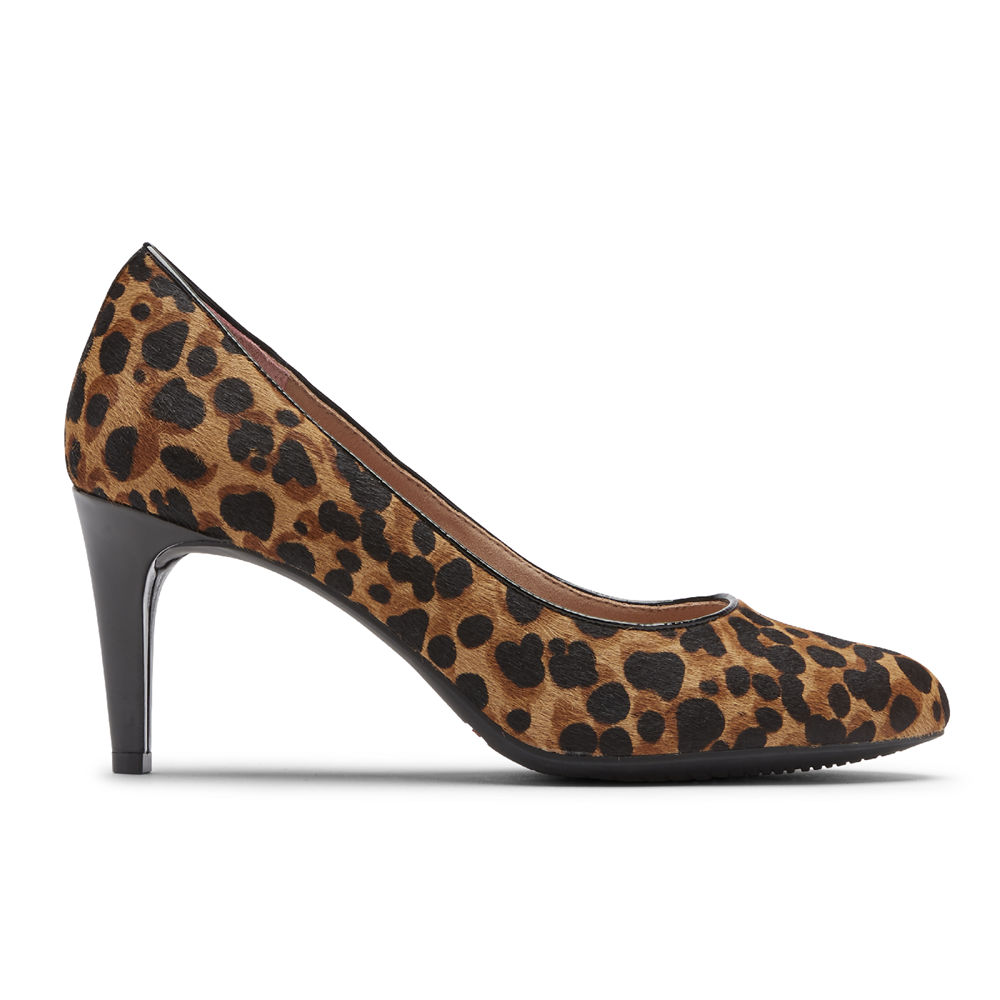 Rockport Singapore Womens Heels - Total Motion Arabella Leopard - LH4179230